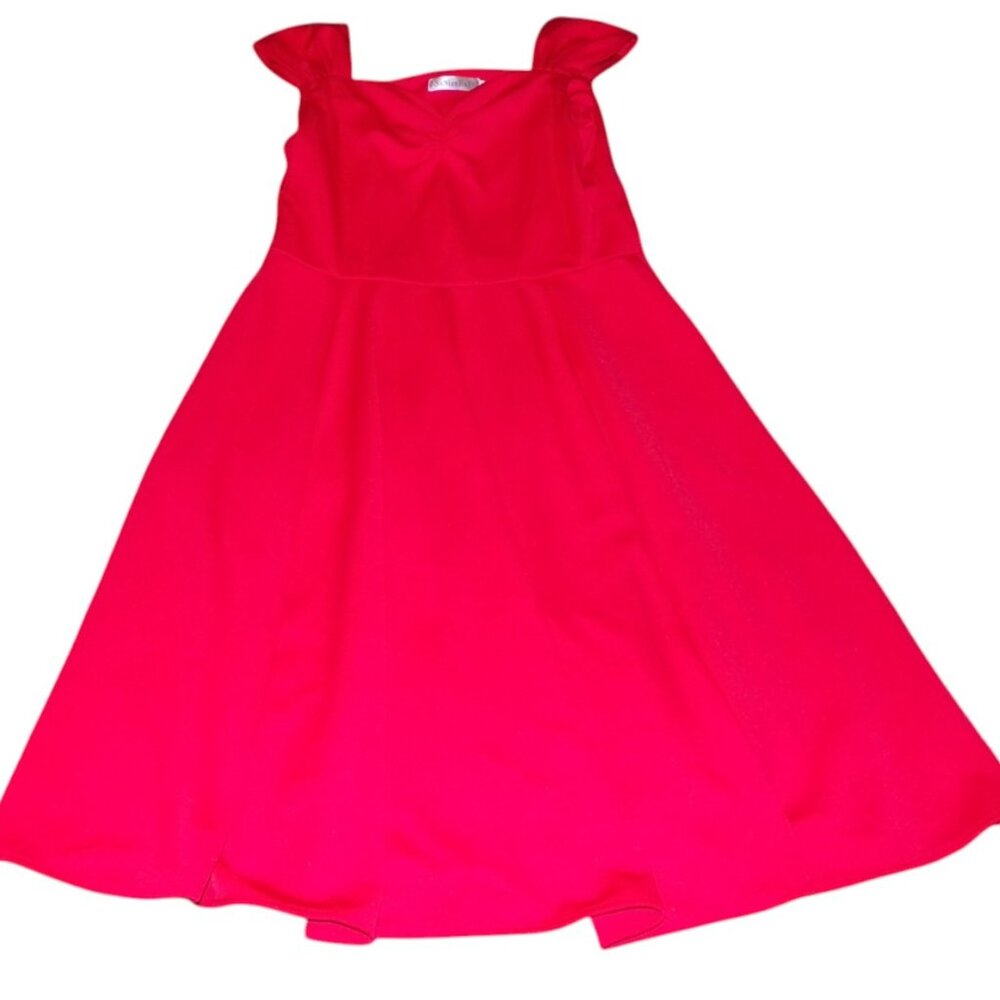 Red Midi Dress